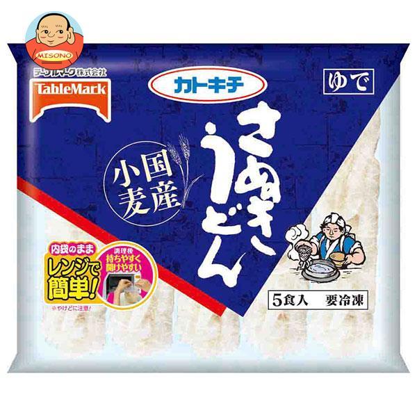 送料無料 テーブルマーク 国産小麦 さぬきうどん 5食入×8袋入 冷凍商品