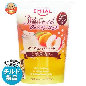安曇野食品工房 3層仕立てのジュレパルフェ ダブルピーチ 190g×8個入