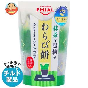 送料無料 【チルド(冷蔵)商品】安曇野食品工房 抹茶と黒蜜のわらび餅 190g×8個入｜misono-support