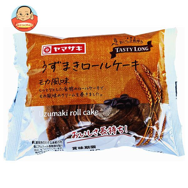 山崎製パン テイスティロングうずまきロールケーキ(モカ風味) 10個入｜ 送料別