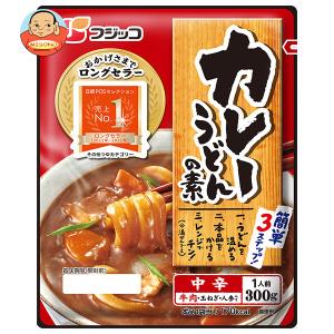 フジッコ カレーうどんの素 中辛 300g×10袋入