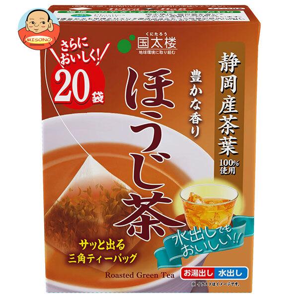 国太楼 豊かな香りほうじ茶三角ティーバッグ22P 44g(22P)×12袋入