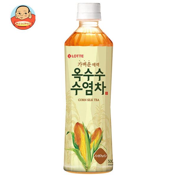 五星コーポレーション ロッテ とうもろこしのひげ茶 500ml×24本入｜ 送料別