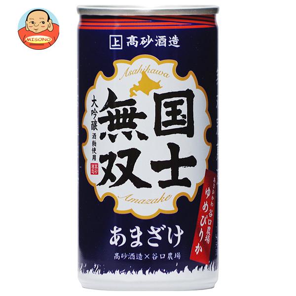 高砂酒造 国士無双 大吟醸酒粕甘酒 190g缶×30本入｜ 送料別