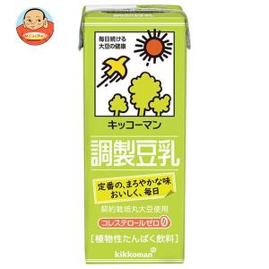 キッコーマン 調製豆乳 200ml紙パック×18本入｜味園サポート ヤフー店