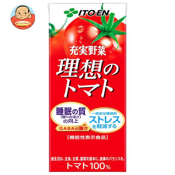 伊藤園 理想のトマト 200ml紙パック×24本入｜ 送料別