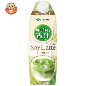 伊藤園 ごくごく飲める毎日1杯の青汁 まろやか豆乳ミックス 1000ml紙パック×6本入