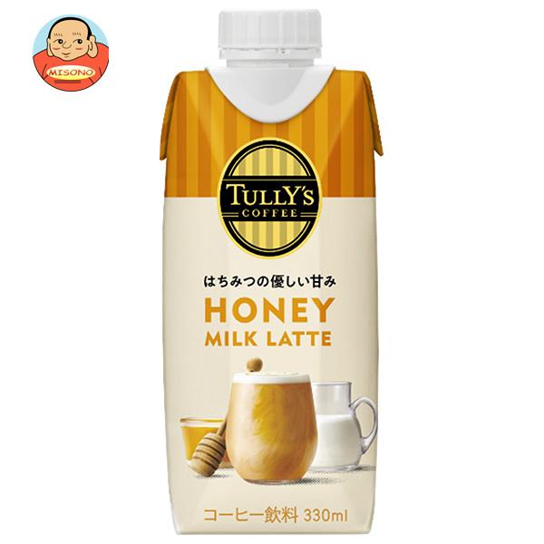伊藤園 タリーズ ハニーミルクラテ 330ml紙パック×12本入｜ 送料別