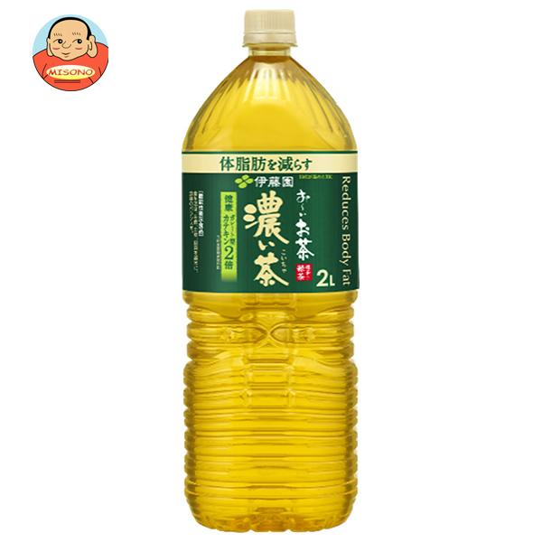 [爆買 母の日] 伊藤園 お〜いお茶 濃い茶 2Lペットボトル×6本入｜ 送料別
