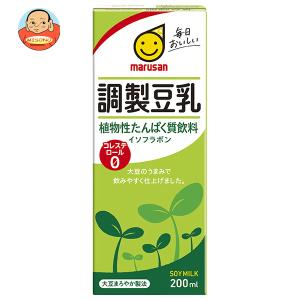 マルサンアイ 有機豆乳 無調整 200ml紙パック×24本入｜ 送料別 : 味園