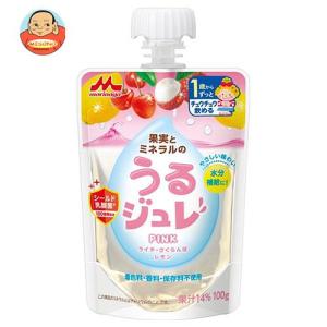 森永乳業 うるジュレ PINK 100gパウチ×36本入｜misono-support