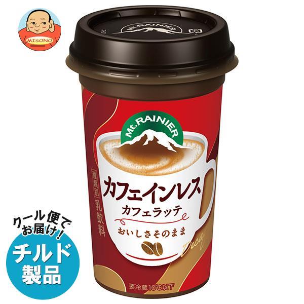 送料無料 【チルド(冷蔵)商品】森永乳業 マウントレーニア カフェインレス 240ml×10本入