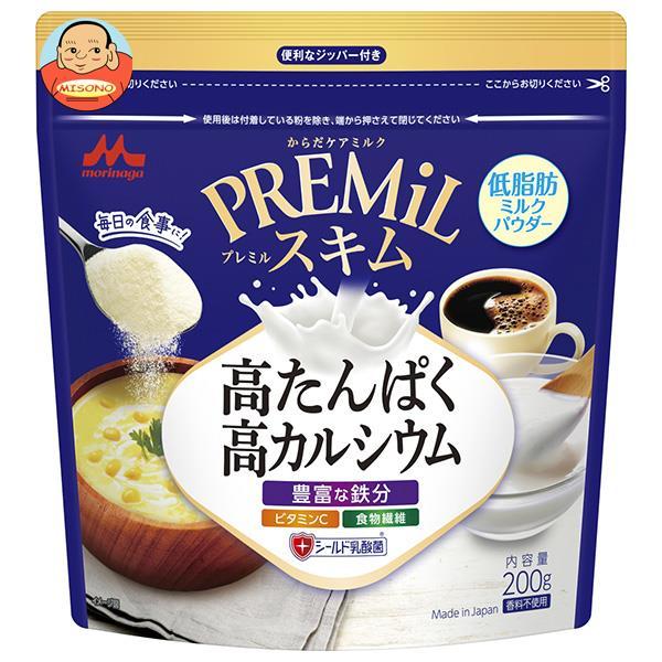 森永乳業 PREMiL スキム 200g×12袋入