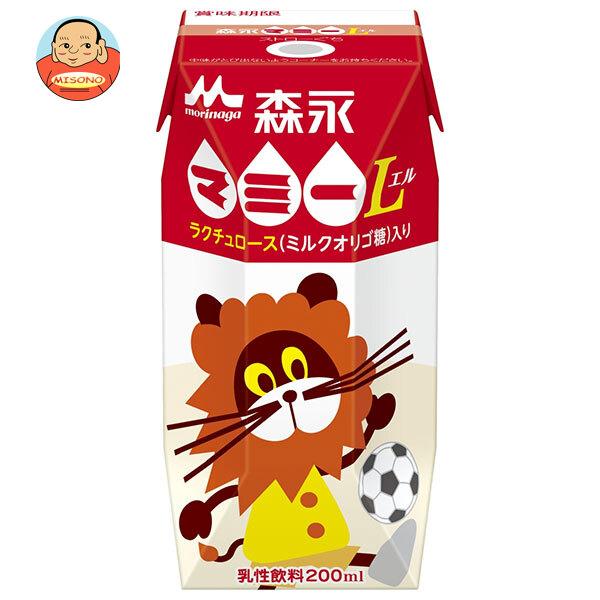 森永乳業 森永マミーL(プリズマ容器) 200ml紙パック×24本入｜ 送料別