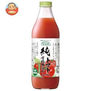 マルカイ 順造選 純トマトジュース 食塩無添加 1000ml瓶×12(6×2)本入