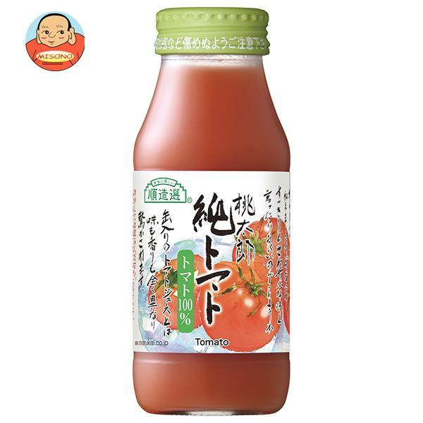 マルカイ 順造選 純トマトジュース 180ml瓶×20本入