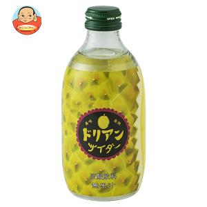 友桝飲料 ドリアンサイダー 300ml瓶×24本入