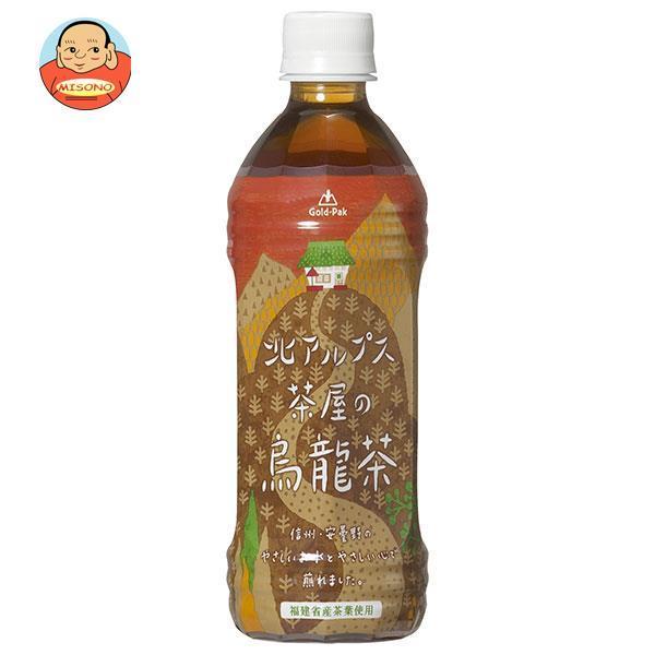 ゴールドパック 北アルプス茶屋の烏龍茶 500mlペットボトル×24本入