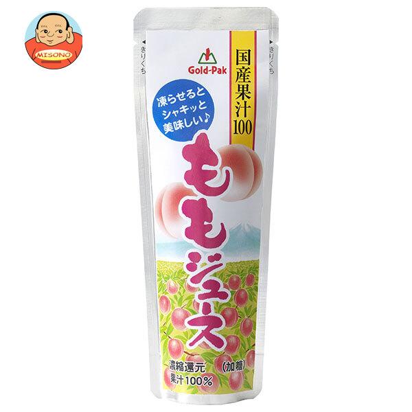 ゴールドパック 国産ももジュース 80gパウチ×20本入｜ 送料別