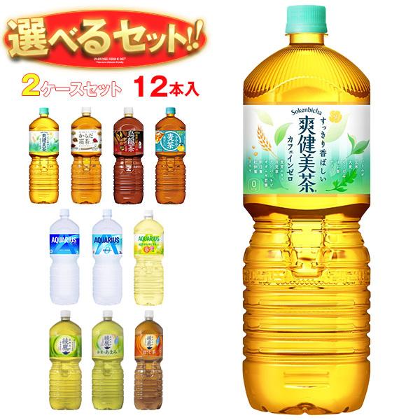 送料無料 コカコーラ コカコーラ社製品 選べる2ケースセット 2Lペットボトル×12(6×2)本入