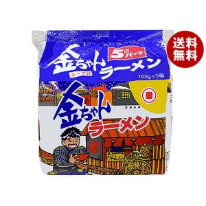 徳島製粉 金ちゃん ラーメン 5食パック 6個入【徳島ご当地グルメ