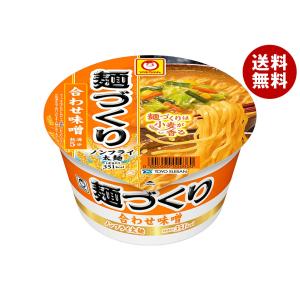 東洋水産 マルちゃん 麺づくり 合わせ味噌 104g×12個入｜ 送料無料 インスタント カップ麺 味噌ラーメン みそラーメン｜misonoya