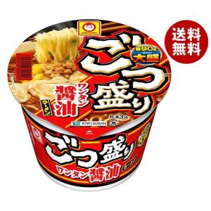 東洋水産 マルちゃん ごつ盛り ワンタン醤油ラーメン 117g×12個入｜ 送料無料 一般食品 インスタント食品 カップめん しょうゆ｜misonoya