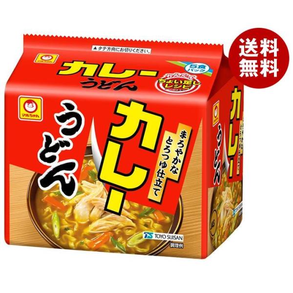 東洋水産 カレーうどん 甘口 5食パック×6個入｜ 送料無料 カレー うどん 袋麺 インスタント