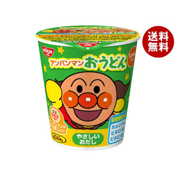 日清食品 アンパンマンおうどん やさしいおだし 32g×15個入｜ 送料無料