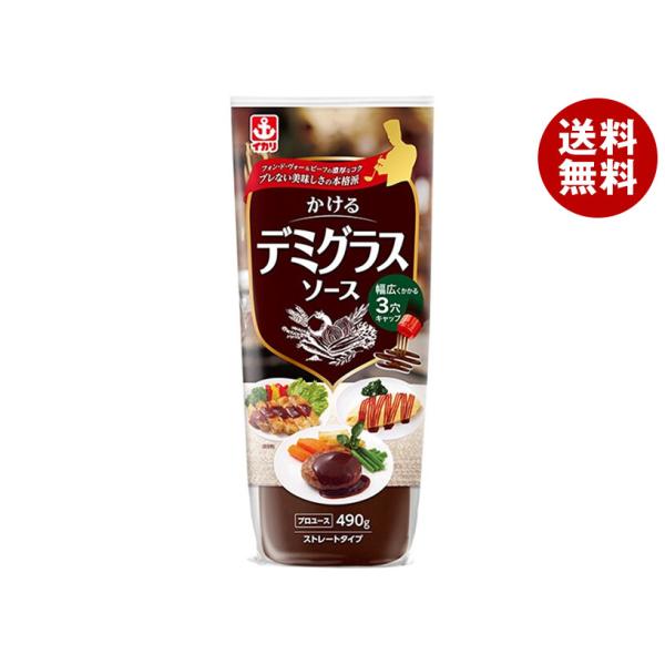 イカリソース かけるデミグラスソース 業務用 490g×10本入｜ 送料無料