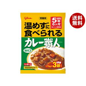 江崎グリコ 常備用カレー職人3食パック 甘口 (170g×3袋)×10袋入×(2ケース)｜ 送料無料｜misonoya