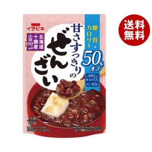 イチビキ 甘さすっきりの糖質・カロリー50%オフぜんざい 150g×20(10×2)袋入×(2ケース)｜ 送料無料｜misonoya