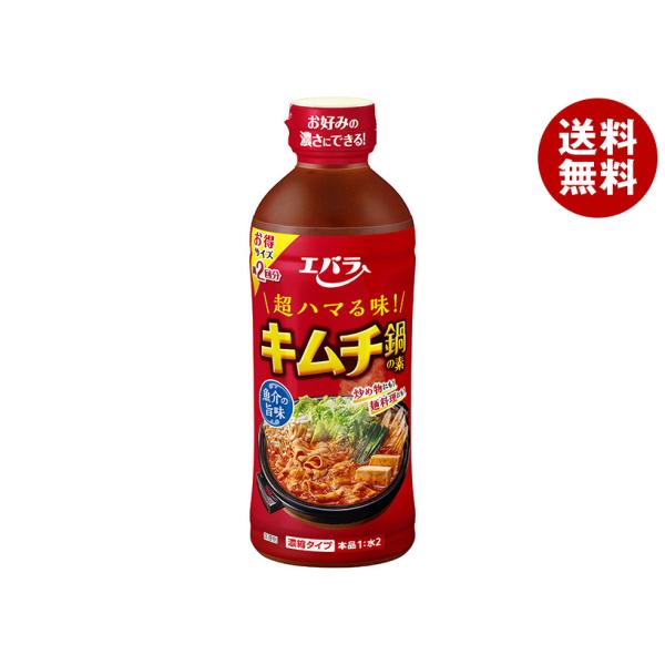 エバラ食品 キムチ鍋の素 500ml×12本入｜ 送料無料