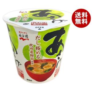 永谷園 カップ入生みそタイプみそ汁 あさげ 19.6g×6個入×(2ケース)｜ 送料無料｜misonoya