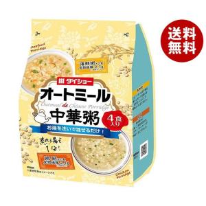 ダイショー オートミールｄｅ中華粥 鶏粥＆海鮮粥 79.8g×10袋入｜ 送料無料｜MISONOYA ヤフー店