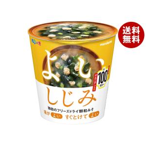 マルコメ フリーズドライ顆粒みそ汁 よいしじみ 1食(8g)×6個入×(2ケース)｜ 送料無料｜misonoya