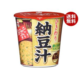 旭松食品 旭松カップ 生みそずい ひきわり納豆汁 15.5g×6個入