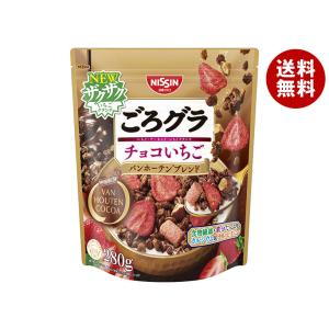 日清シスコ ごろグラ チョコいちご バンホーテンブレンド 320g×6袋入