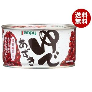 Kanpy カンピー ゆであずき 低甘味仕上げ 400g缶×24個入｜ 送料別