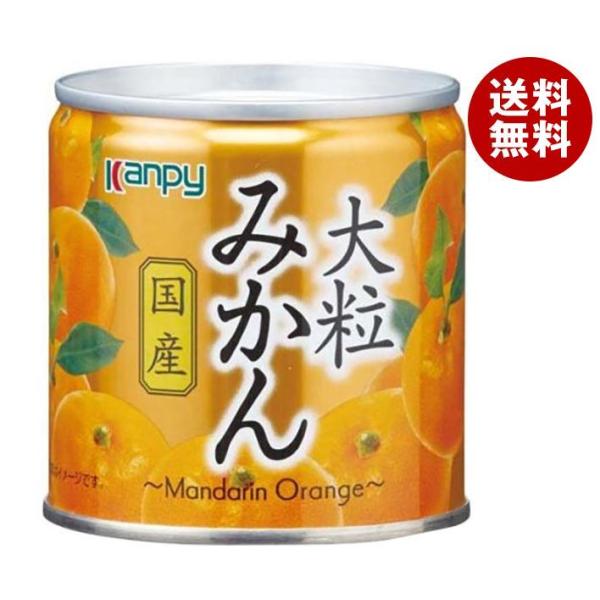 カンピー 国産大粒みかん 190g×12個入×(2ケース)｜ 送料無料 一般食品 果物 缶 ミカン