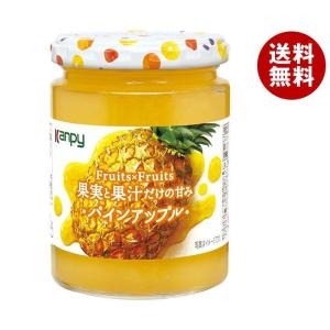 カンピー Fuits×Fruits パインアップル 260g瓶×12個入｜ 送料無料｜misonoya