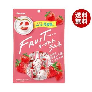 カバヤ FRUIT ヨーグルトラムネ あまおう苺 58g×6袋入×