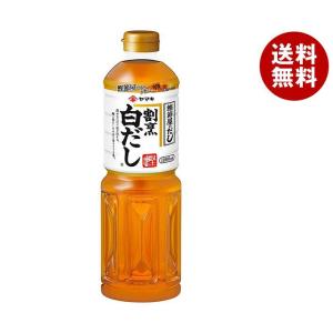 ヤマキ 割烹白だし 1000mlペットボトル×6本入×(2ケース)｜ 送料無料｜MISONOYA ヤフー店