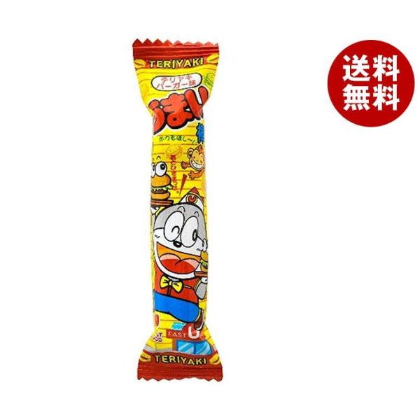やおきん うまい棒 テリヤキバーガー味 6g×30本入×(2ケース)｜ 送料無料 お菓子 スナック菓...