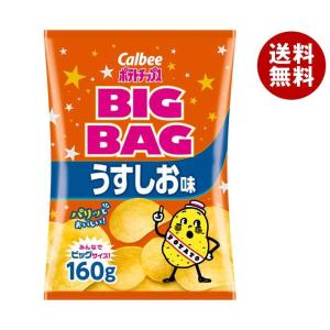 カルビー BIG BAG ポテトチップス うすしお味 160g×12袋入｜ 送料無料｜misonoya