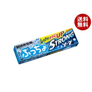 UHA味覚糖 ぷっちょスティック ストロングソーダ 10粒×10個入×(2ケース)｜ 送料無料 お菓子 ソフトキャンディ ソーダ｜misonoya