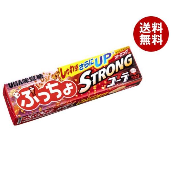 UHA味覚糖 ぷっちょスティック ストロングコーラ 10粒×10個入×(2ケース)｜ 送料無料 お菓...