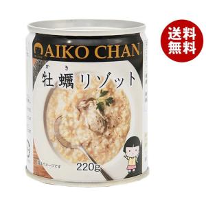 伊藤食品 あいこちゃん牡蠣リゾット 220g缶×12個入｜ 送料無料 一般食品 缶詰 リゾット カキ