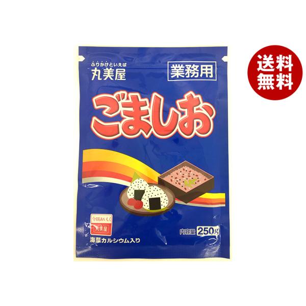 【2袋セット】丸美屋 ごましお(業務用) 250g×1袋入×(2袋)｜ 送料無料 一般食品 調味料 ...