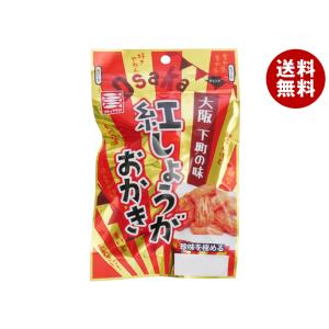 伍魚福 大阪 紅しょうがおかき 22g×10袋入｜ 送料無料